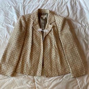 Talbot’s Dune Brown Multi Tweed Jacket